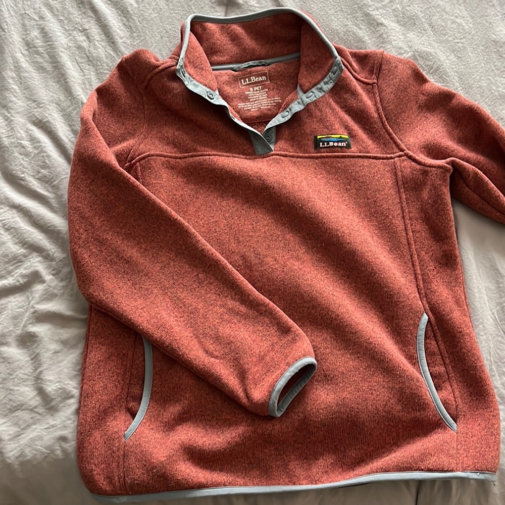 L L Bean sweatshirt